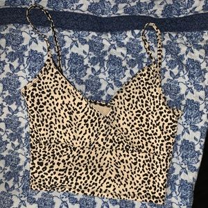 Shein Cheetah Print Top